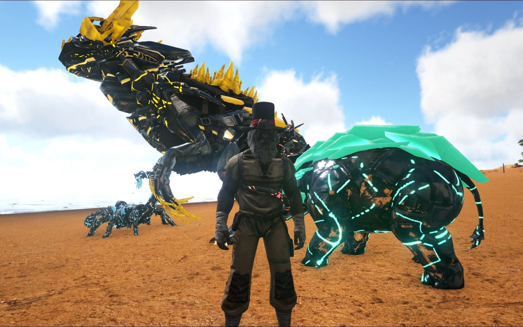 方舟生存进化:残暴时代 41 便便大王和机械镰刀龙