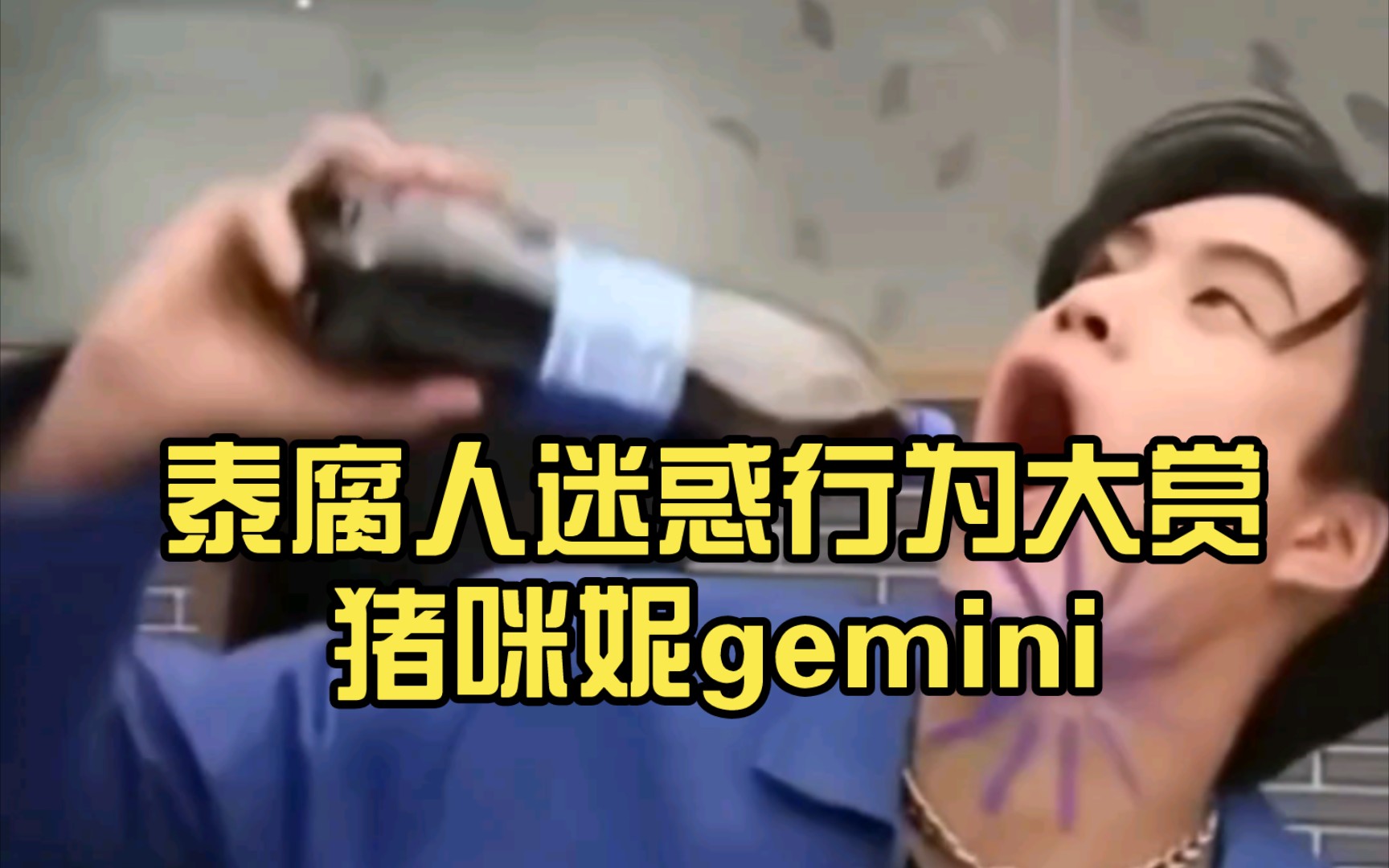 [图]泰腐人迷惑行为大赏之猪咪妮gemini‖如果泰腐人有“病历本”他一定是最厚的那本