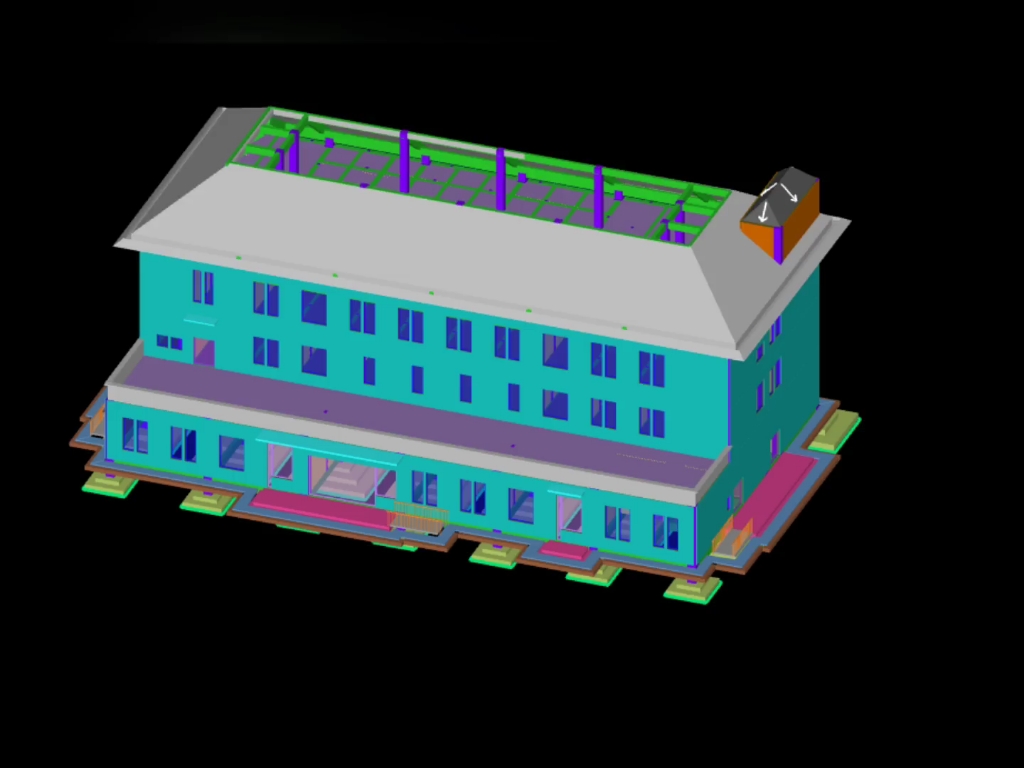 广联达建模展示