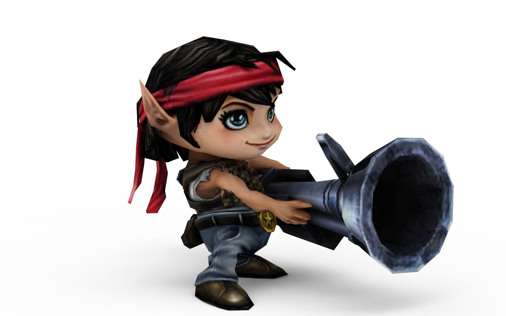 麦林炮手·崔丝塔娜一炮三杀