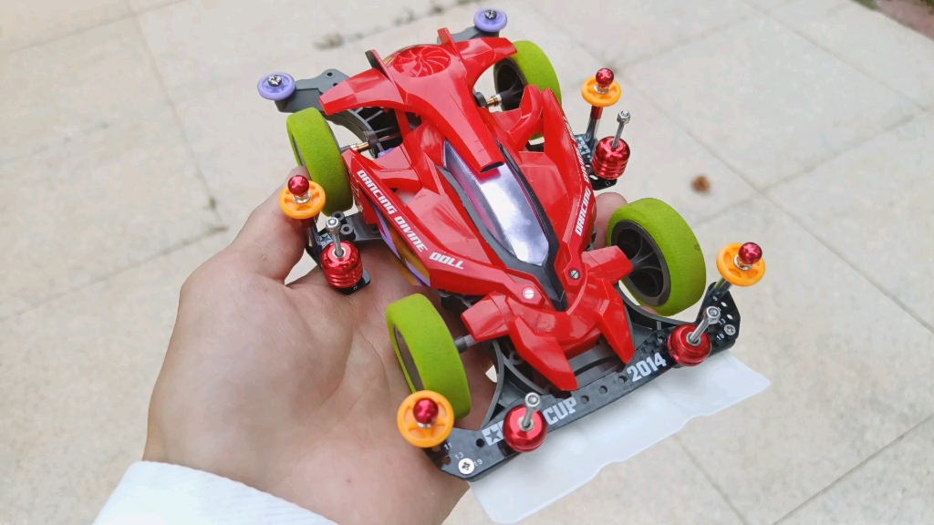 【街头迷你四驱车】台风也不能阻挡我奔跑的欲望,去吧舞蹈天使!