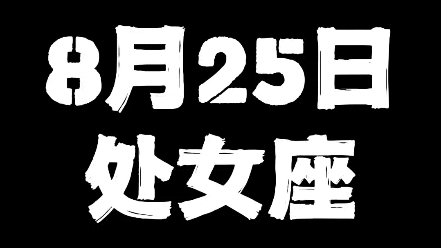 8月25日处女座哔哩哔哩bilibili