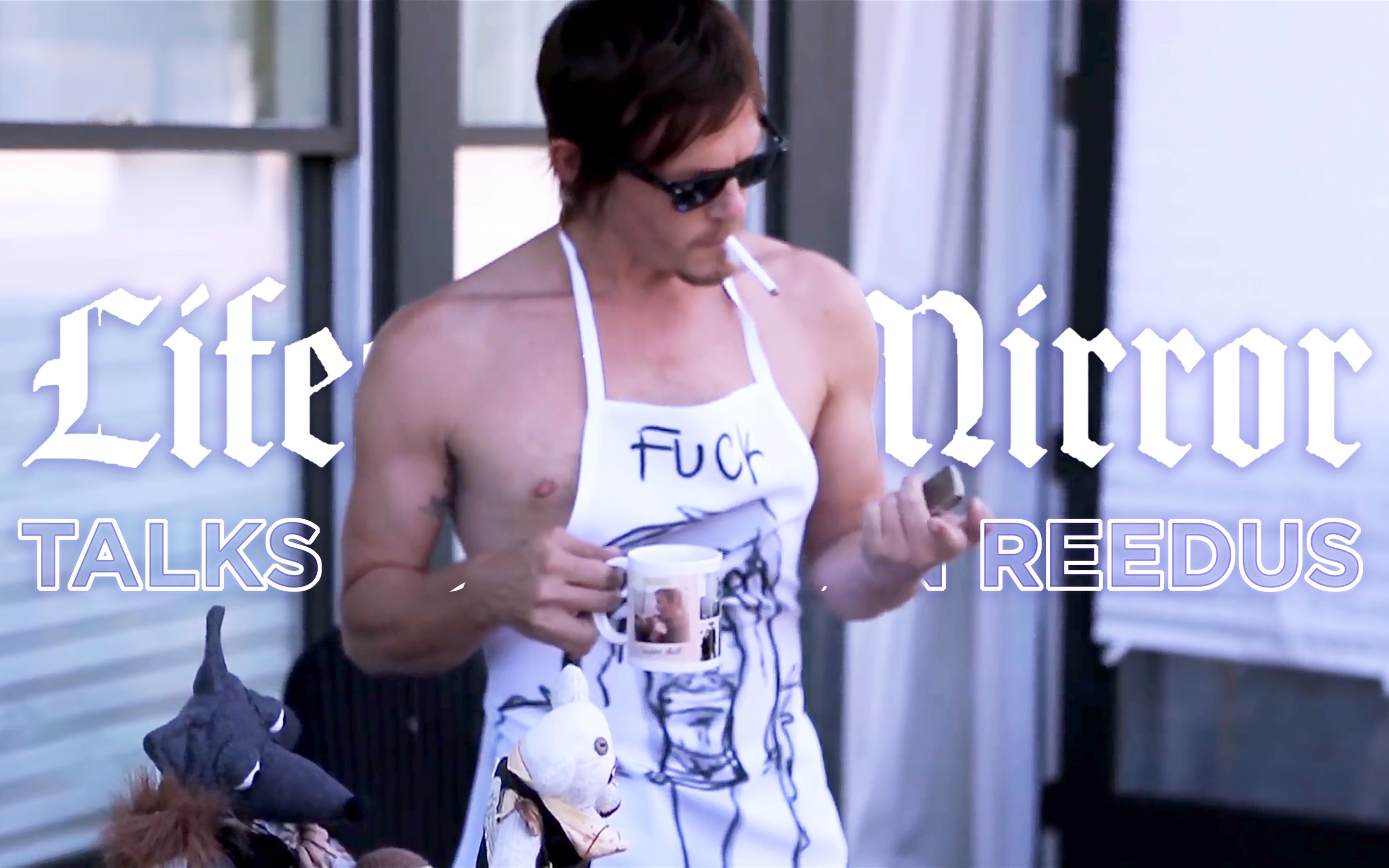 【熟】诺曼瑞杜斯《时尚魔镜》写真拍摄花絮 | Norman Reedus for Lifestyle Mirror  2012哔哩哔哩bilibili