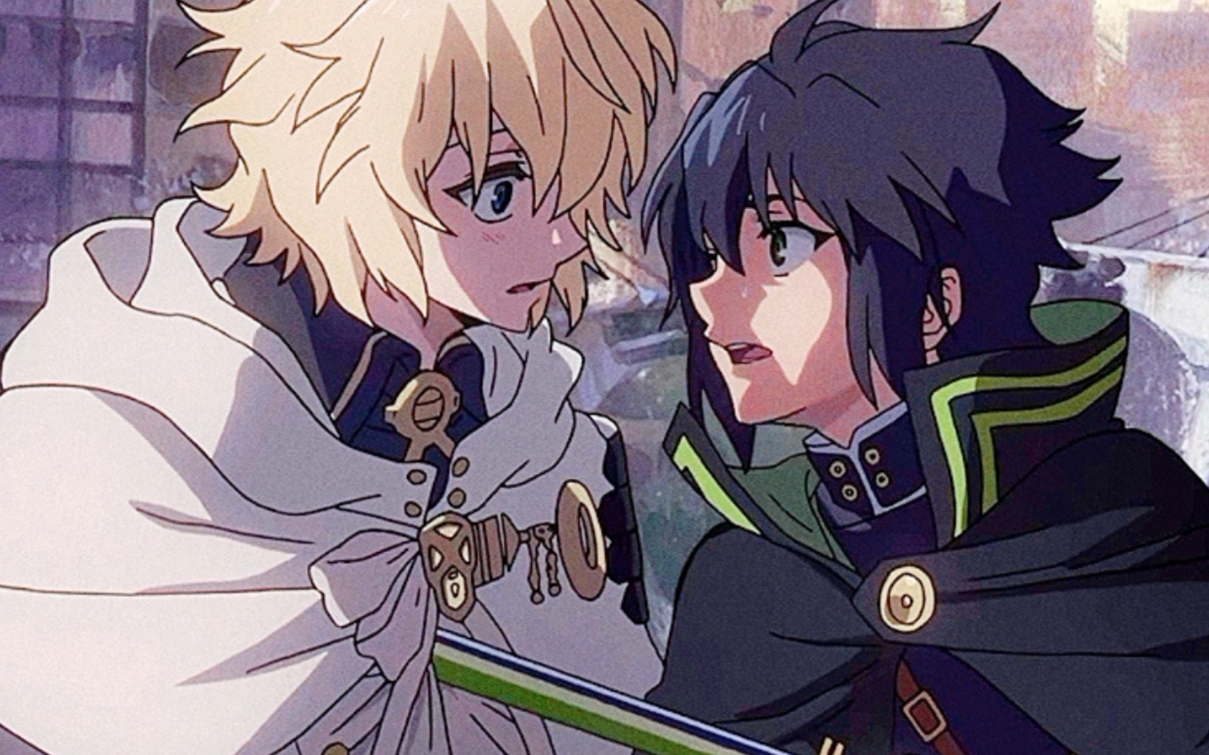 双男主米迦被连捅两刀虐身虐心美人落泪米优终结的炽天使纯爱cp混剪