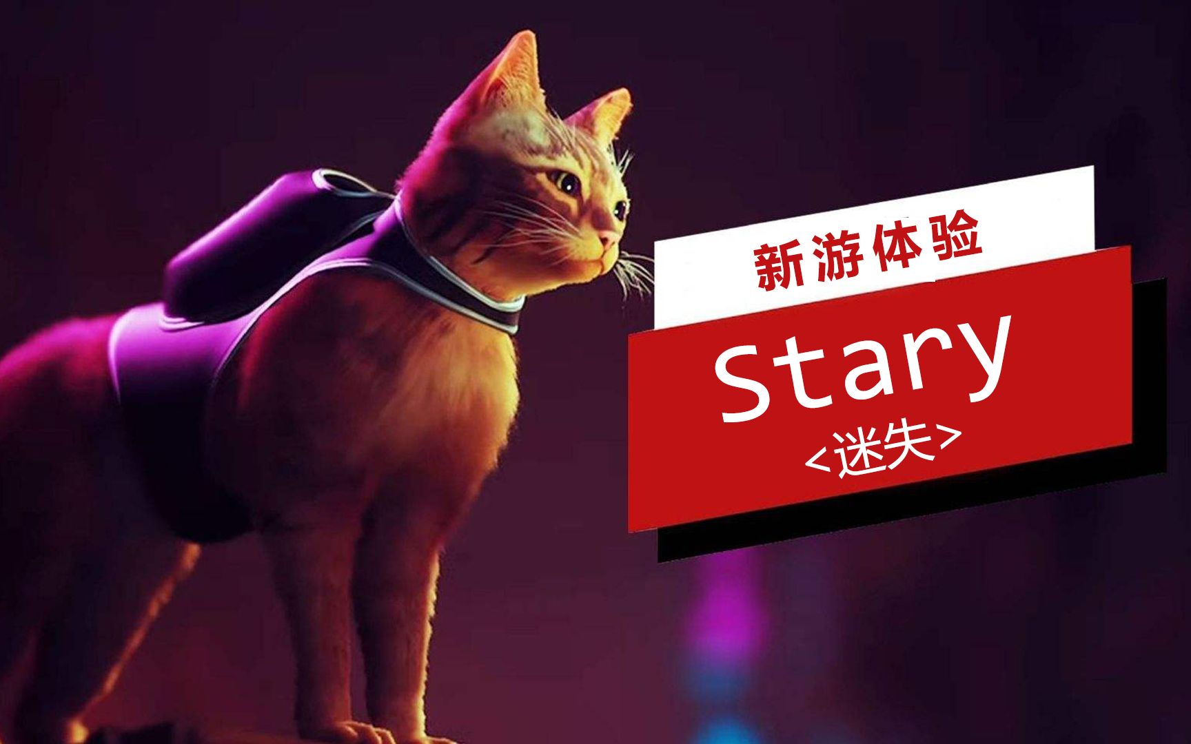 Steam新游体验 Stary迷失,去当一只猫生活吧!单机游戏热门视频