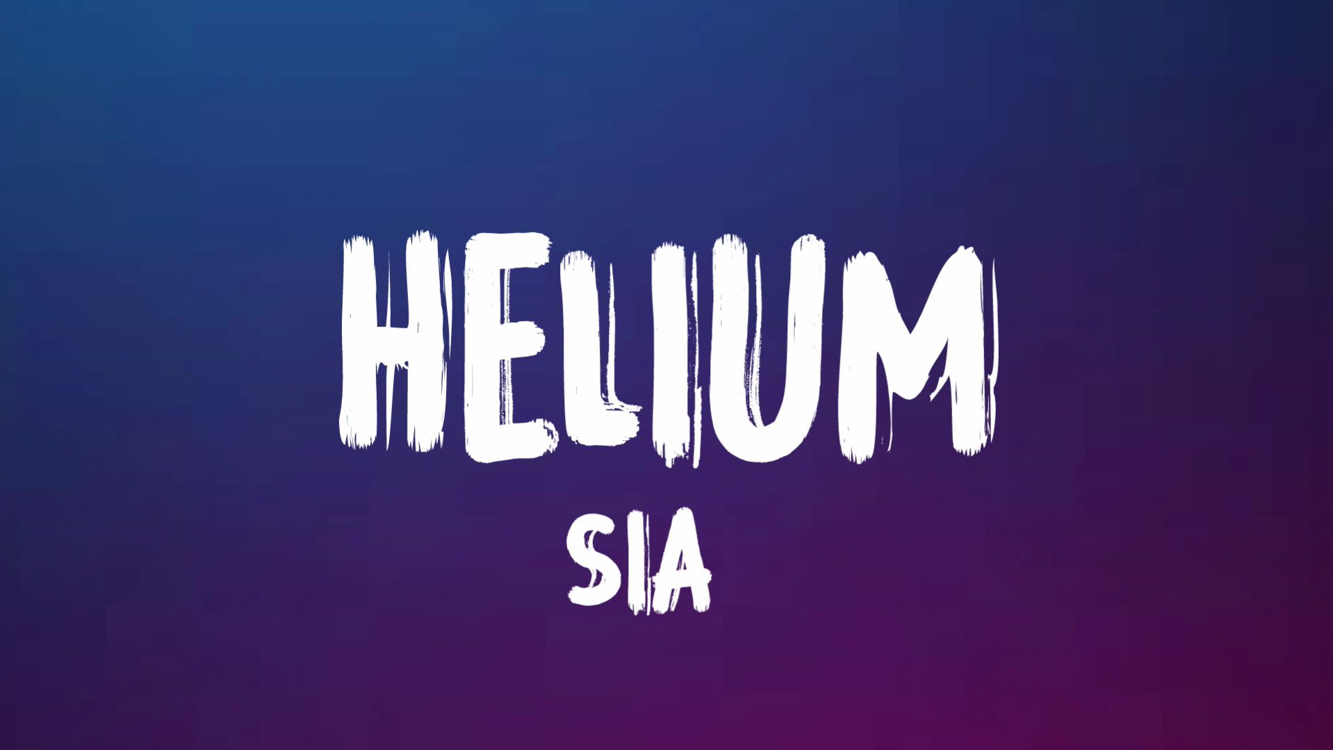 Sia《Helium》哔哩哔哩bilibili