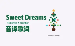 Download Video: 【TXT】圣诞节必听系列 特别特别温柔的Sweet Dreams 不许没人听过! | 音译学唱