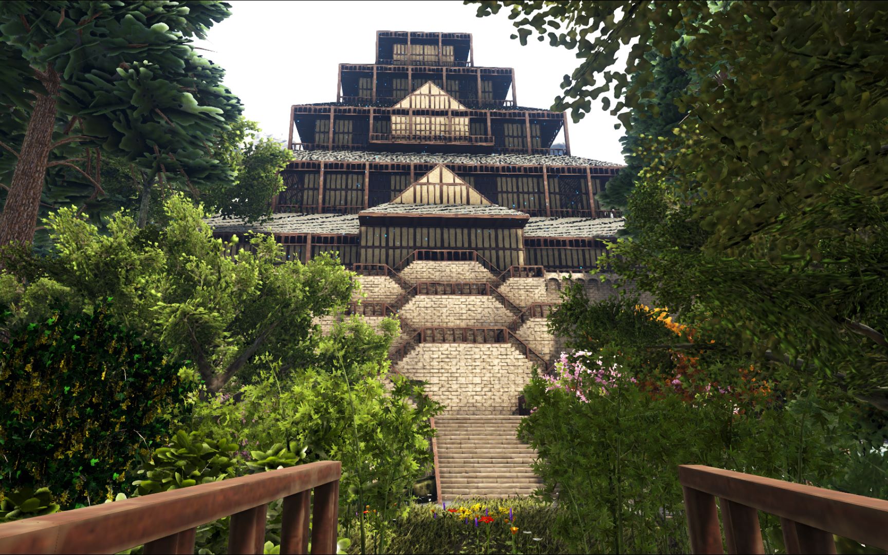 [老王]东方城堡 小园林呦