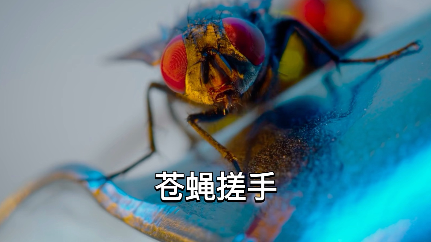 讨厌的苍蝇在你面前搓手，还把自己的头搓下来给你看！那么你知道为什么它没有头还能活的原因吗？