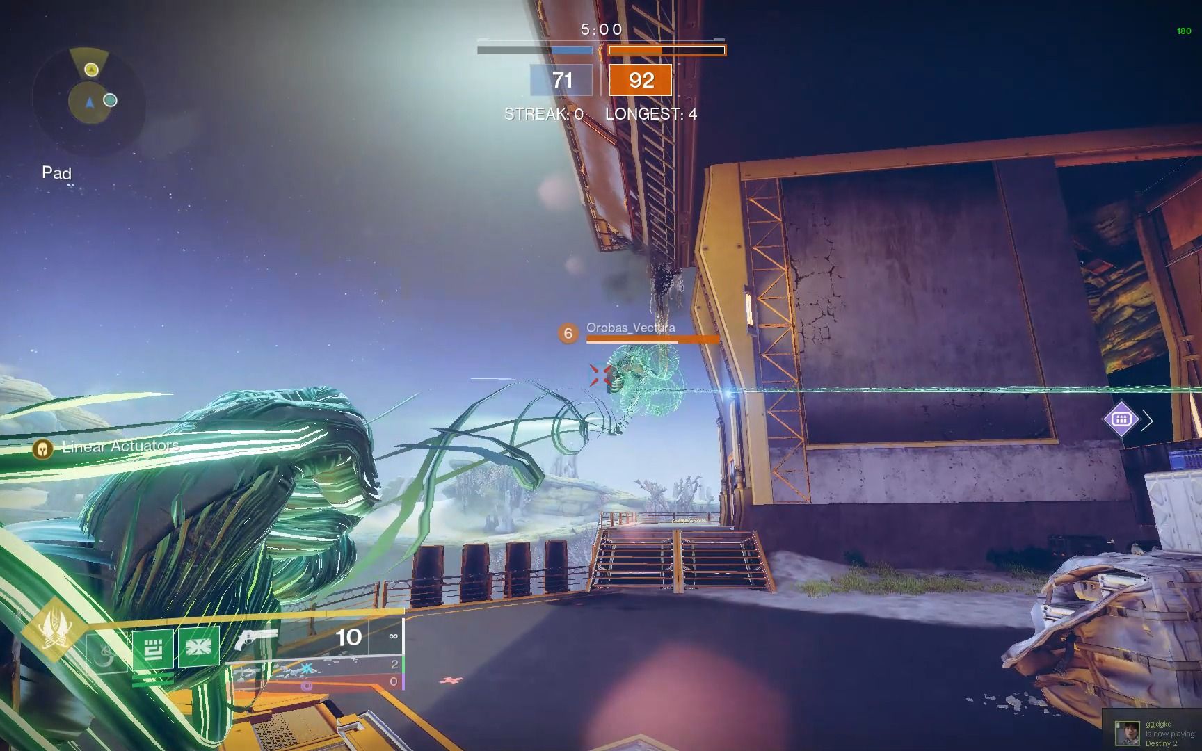 【命运2】apex机器人,但是是在命运2pvp,而且还能勾在敌人身上