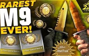 CSGO 五个稀有M9的开箱瞬间 Top 5  RAREST M9 EVER UNBOXED!! INSANE REACTION!!  CSGO哔哩哔哩bilibili