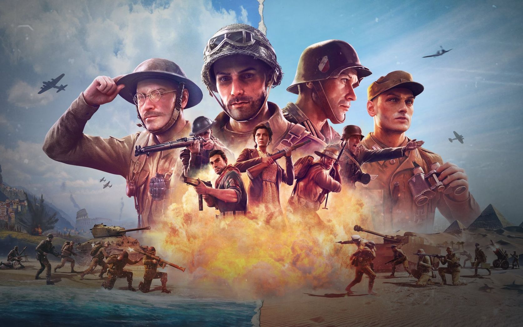 中字合集英雄连3首部宣传片实机演示