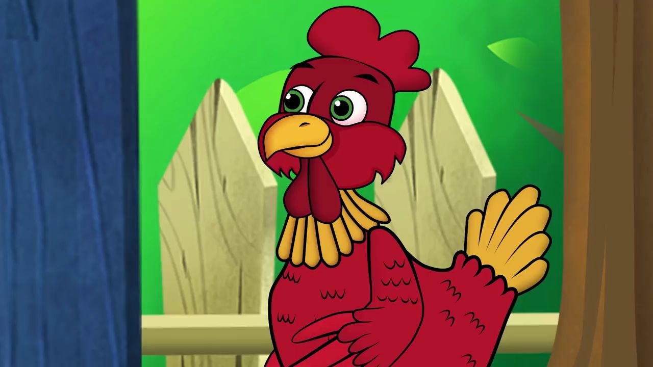 【德语童话】die kleine rote henne 红色小母鸡——简单动画/德语