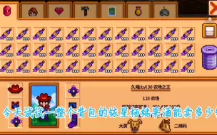 Download Video: 【星露谷物语】当你把一背包的铱金杨桃果酒卖了会有多少钱