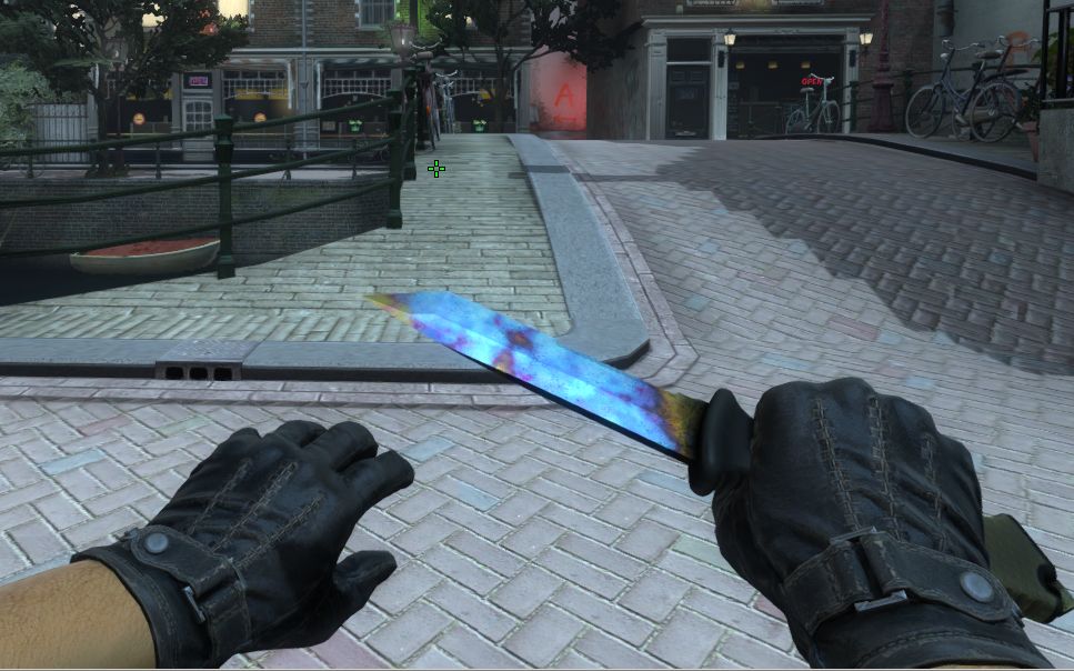 csgo拥有纯蓝淬火熊刀是怎么样的体验