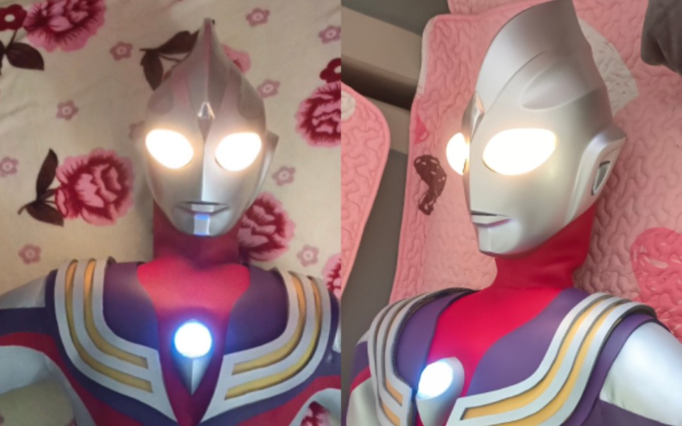 最新制作出来的迪迦奥特曼皮套效果展示