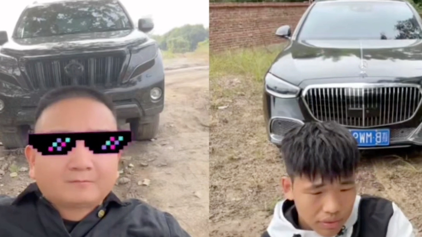 giao哥和农村国宝开什么车