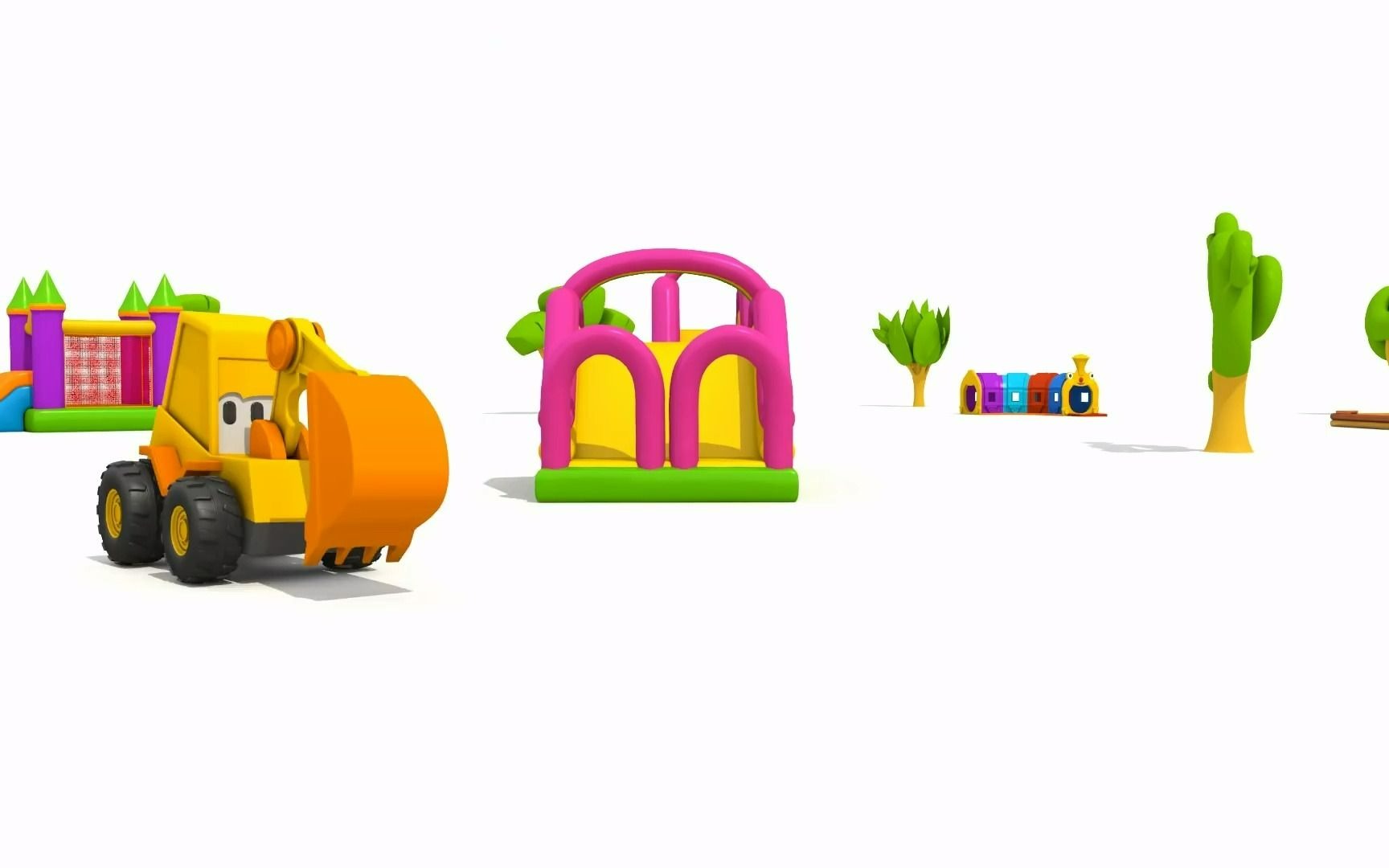 [图]01 Kids Learning Tools with Excavator Max Cartoon A Toddler Learning V