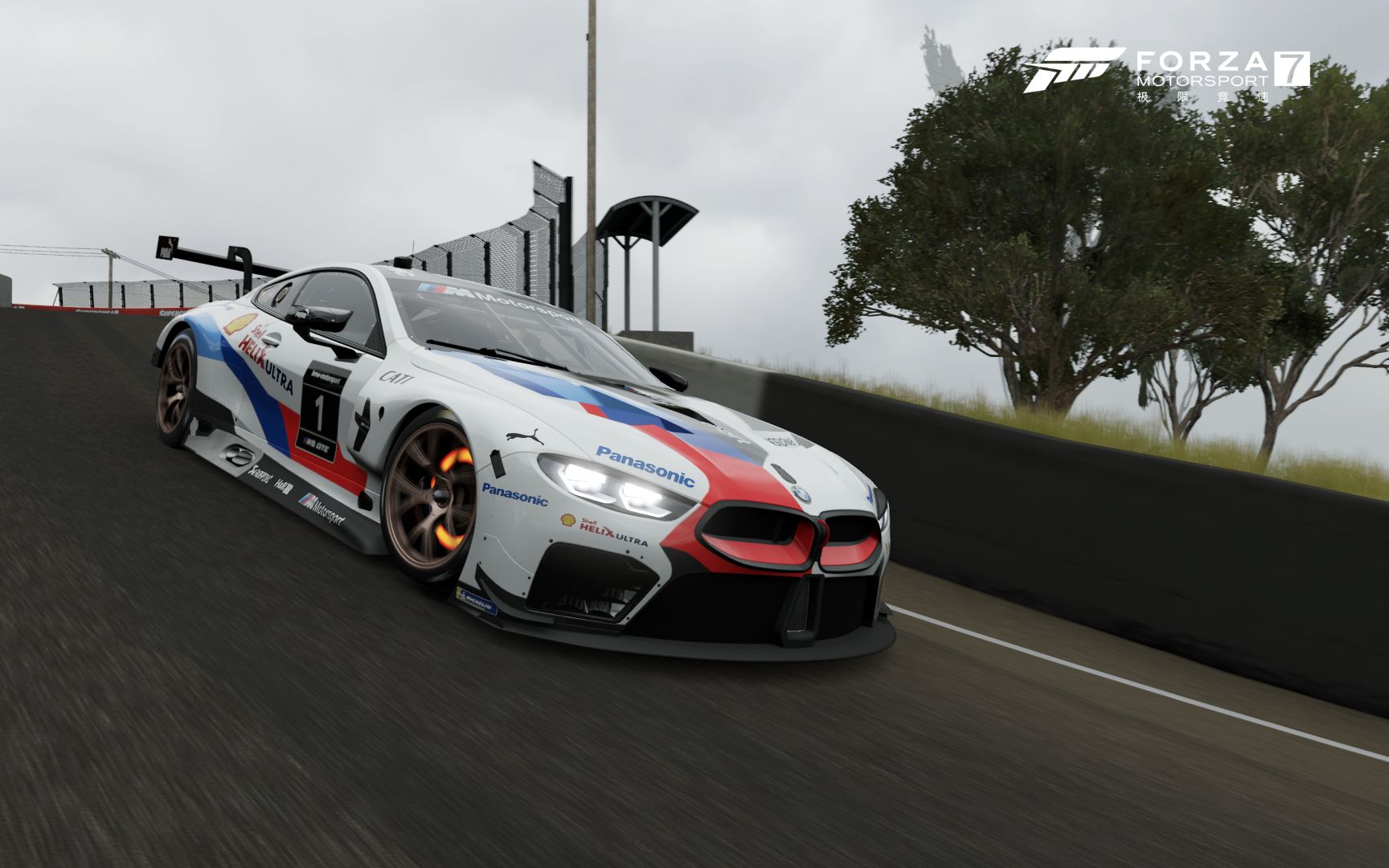 bmw m8 gte 帕諾拉馬山賽道 2分15秒 【極限競速7】