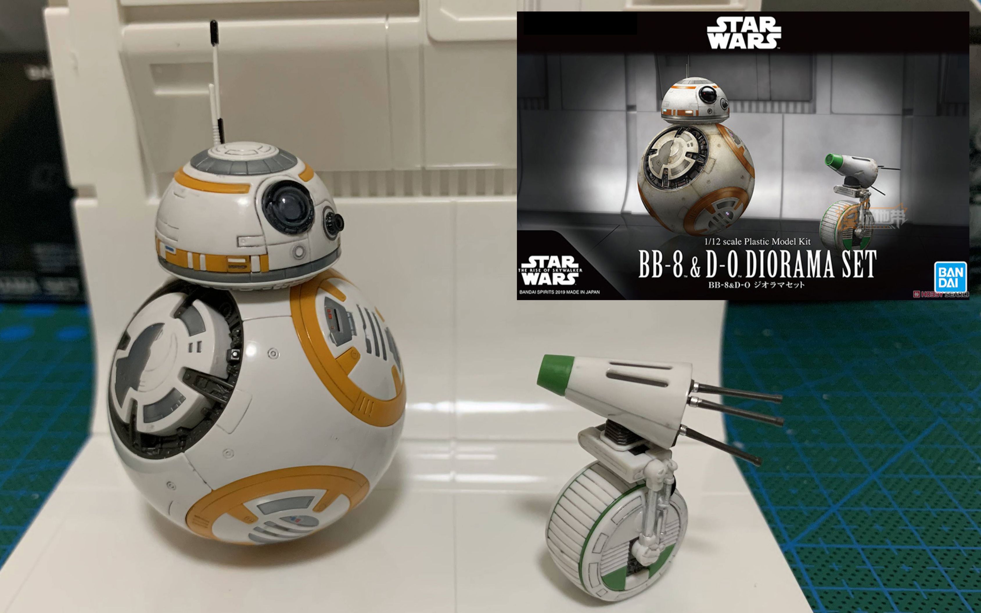 星战9我只磕这对cp万代星球大战112bb8do情景套装模型制作带简单测评