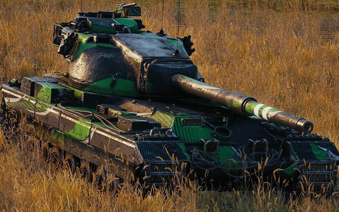 world of tanks fv215b - 4 kills 9,8k damage_哔哩哔哩 (゜-゜)つロ