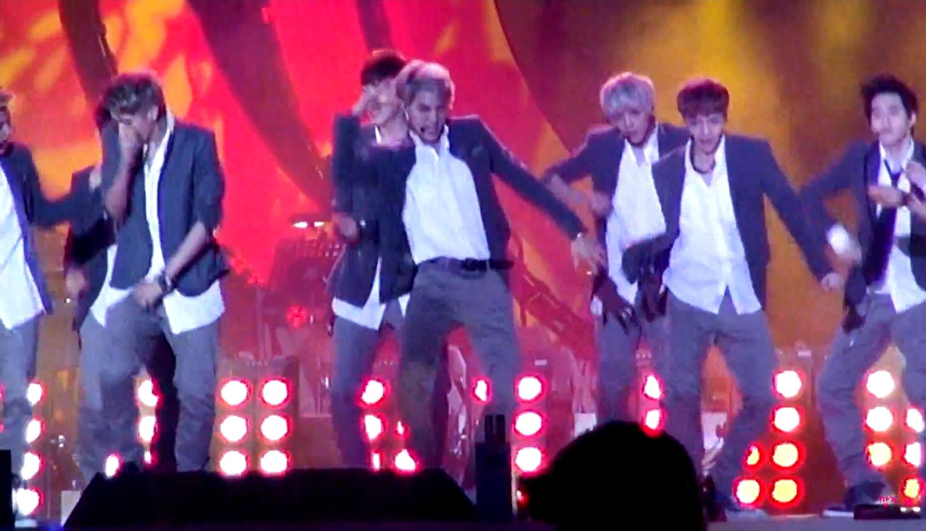 130807 exo kbs开放音乐节 growl咆哮