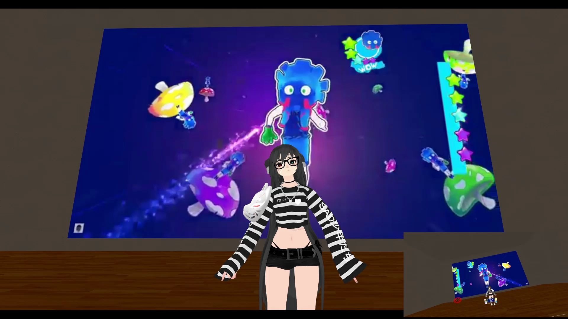 vrchat全身试验blue