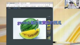 Download Video: gemini:真的有黄色的西瓜，你吃过这种黄色的西瓜？我是真没吃过！