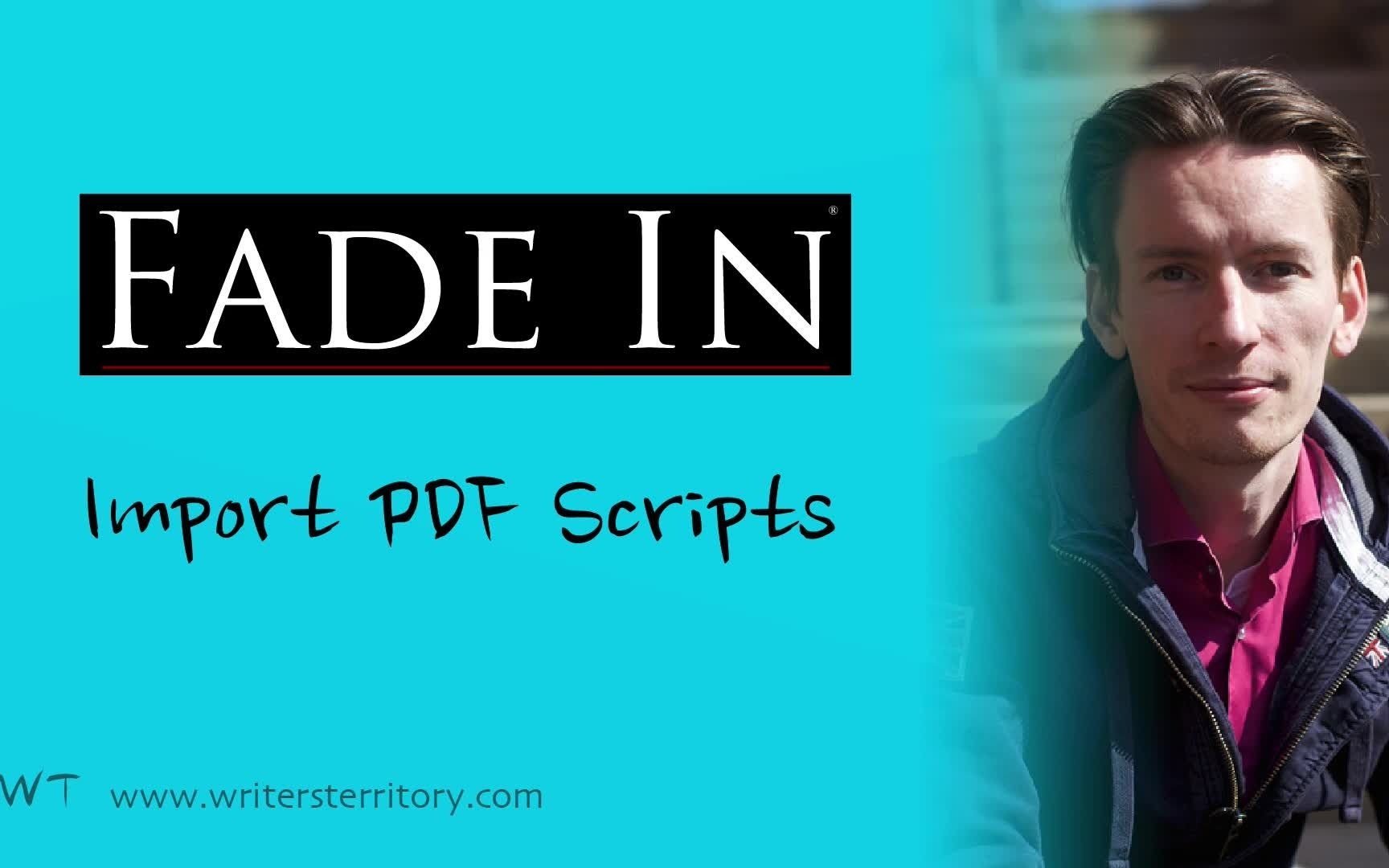 Fade In 教程(中文字幕) 001  Easy pdf screenplay import with Fade In (Tutorial哔哩哔哩bilibili