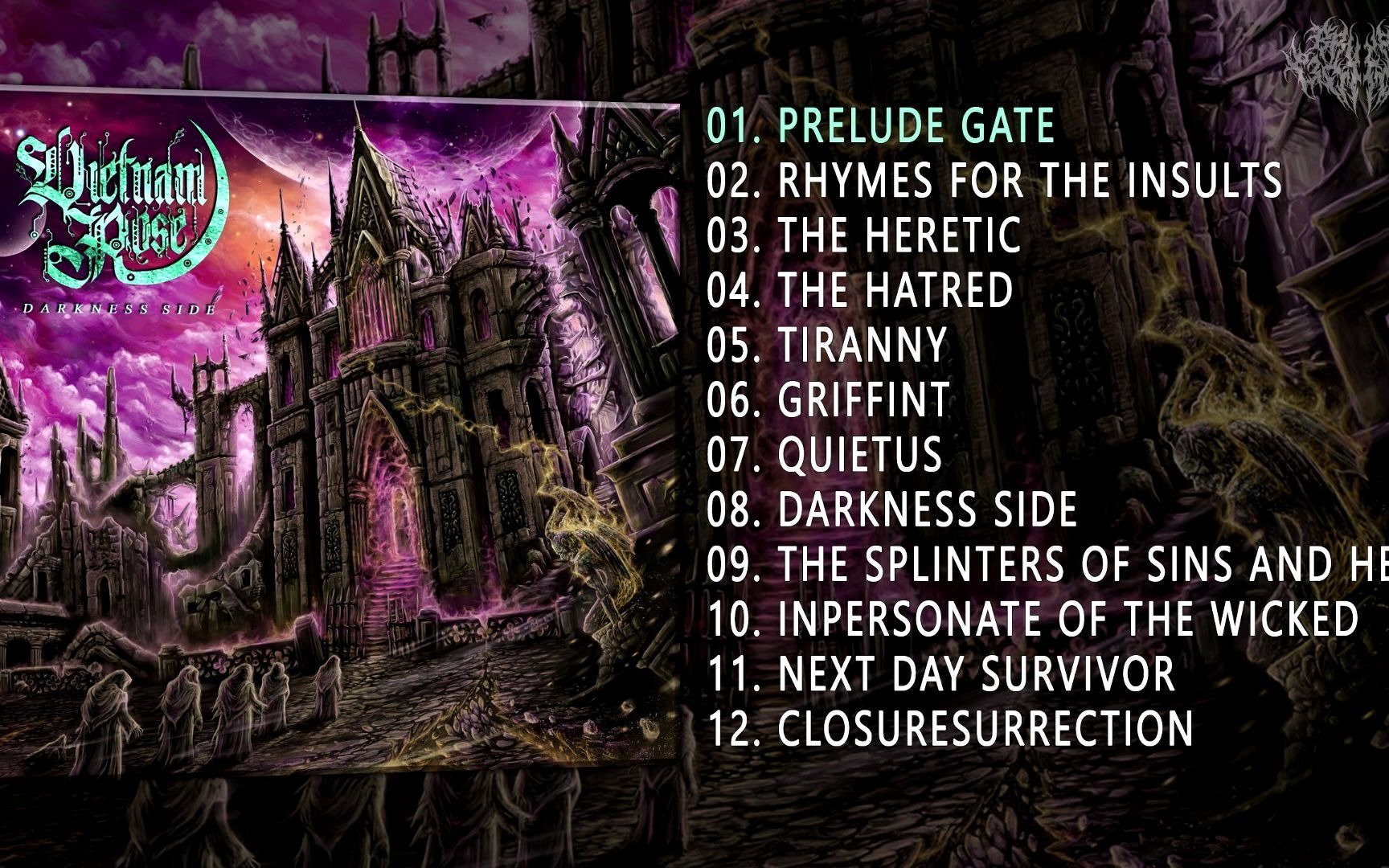 vietnam rose - darkness side (full album)