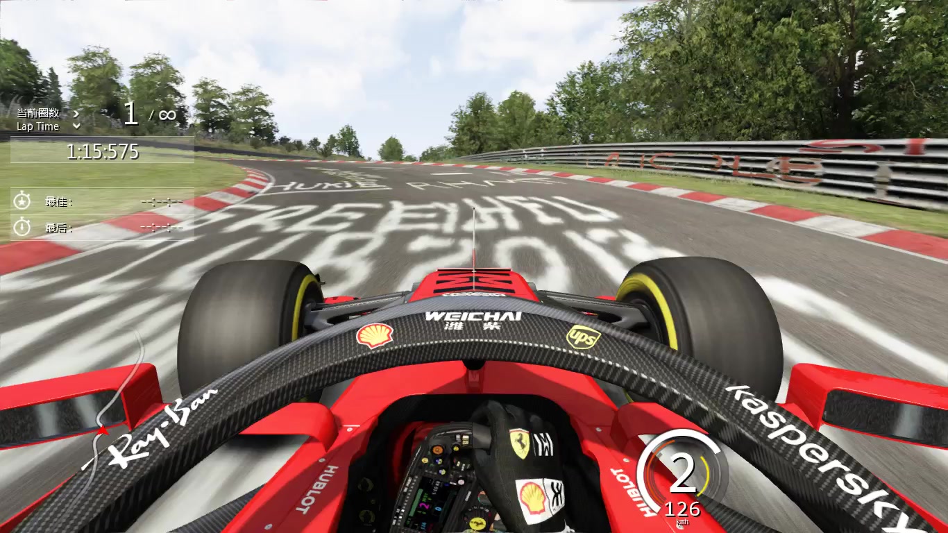 [assetto corsa][神力科莎] 法拉利sf1000 法家新款拖拉机 纽北单圈5