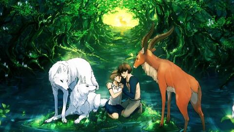 幽灵公主插曲 もののけ姫 アシタカとサン ザ ブリーズ アドベンチャーズ 哔哩哔哩