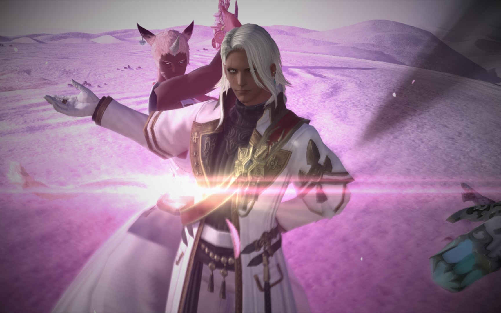 【ff14】水一下,我才不会说我肝到指挥官了呢