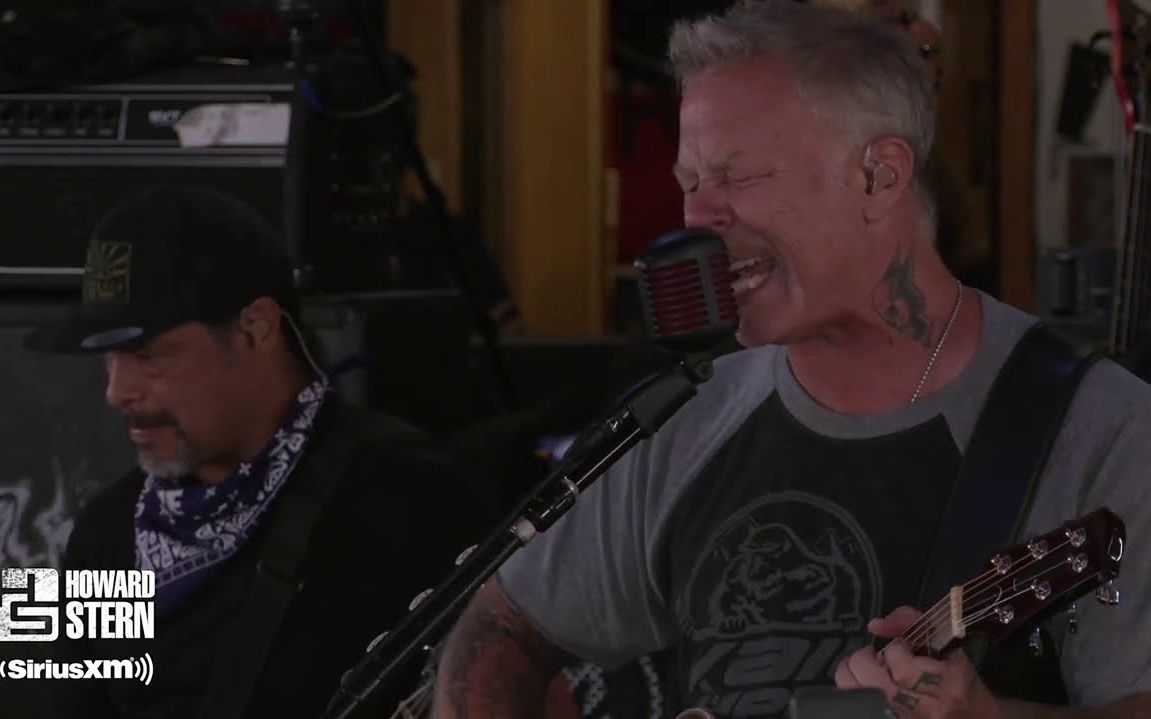 [图]久违的现场 Metallica“The Unforgiven”Live on the Stern Show 2020.8.12