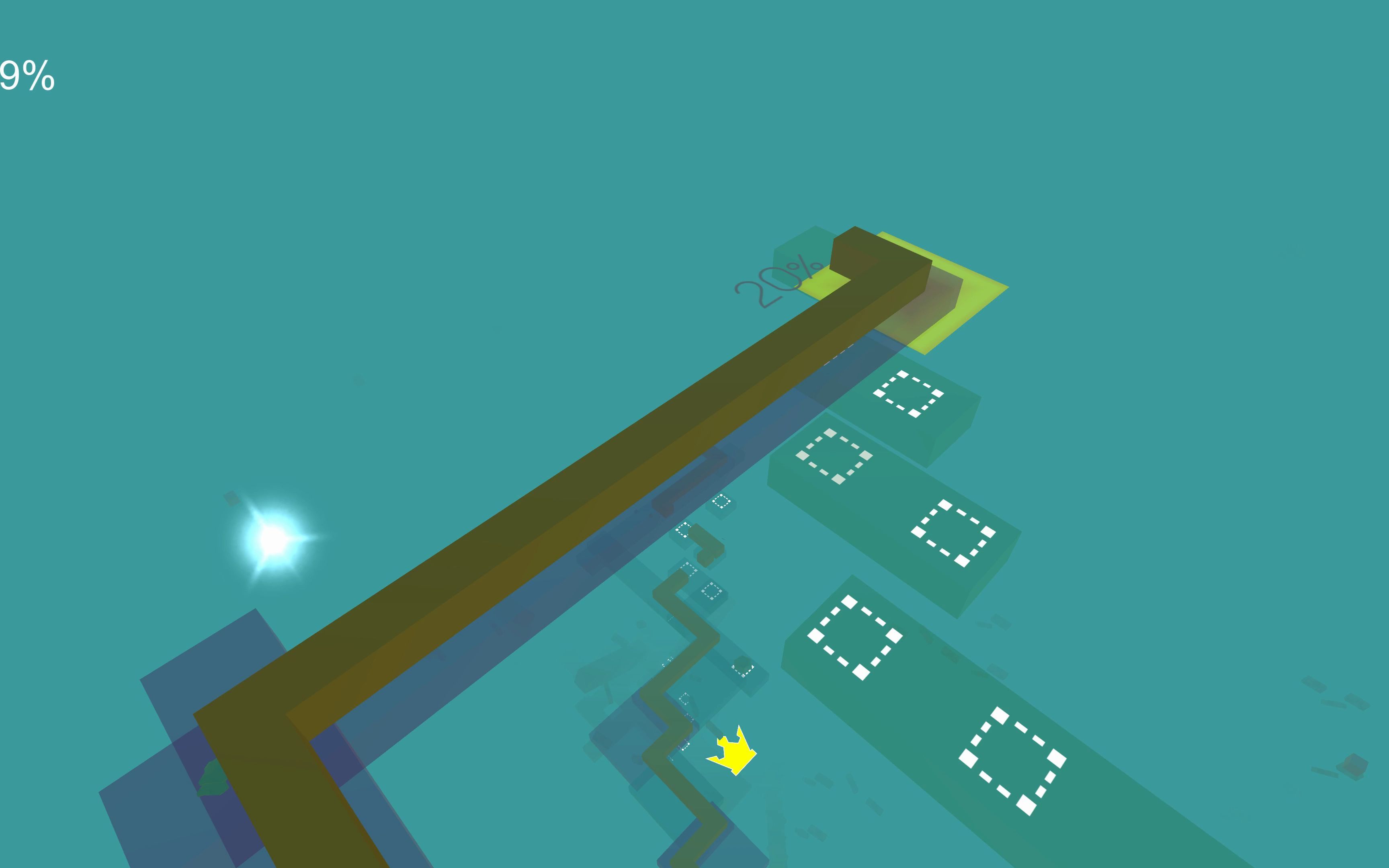 传送迷宫44% 我的跳舞的线饭制地图_哔哩哔哩bilibili_演示