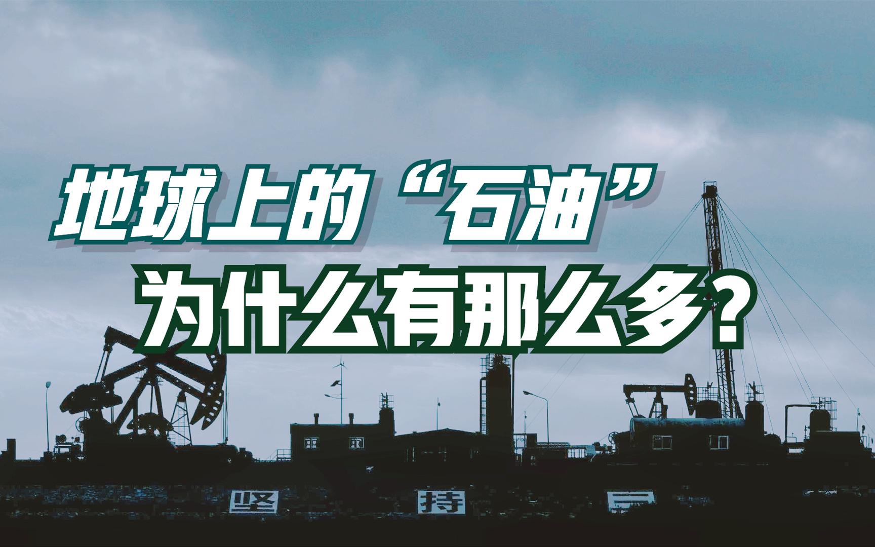 石油是地球上主要的能源,那么多石油都是如何产生的?哔哩哔哩bilibili