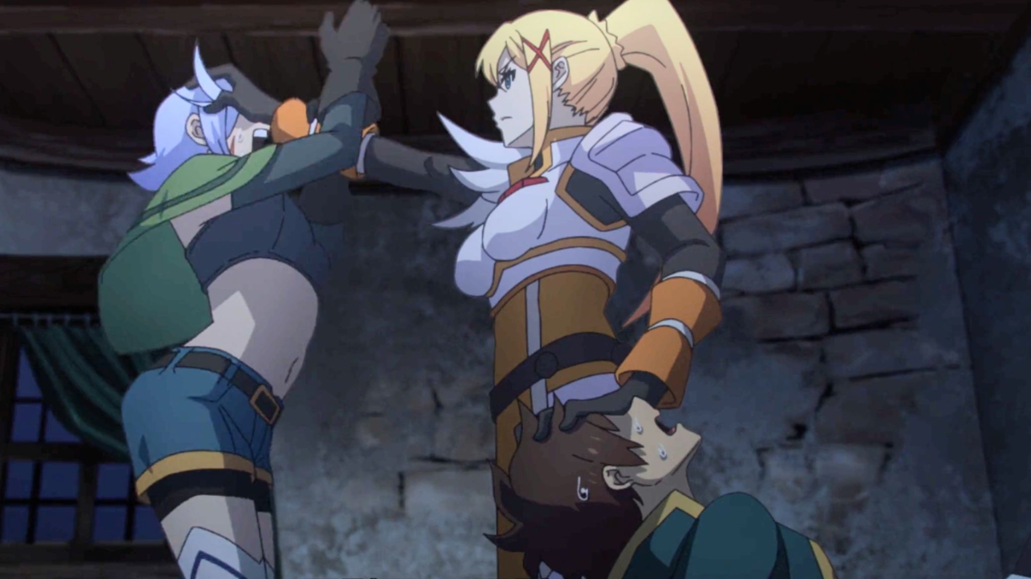 达克尼斯使出强手裂颅拿下双杀