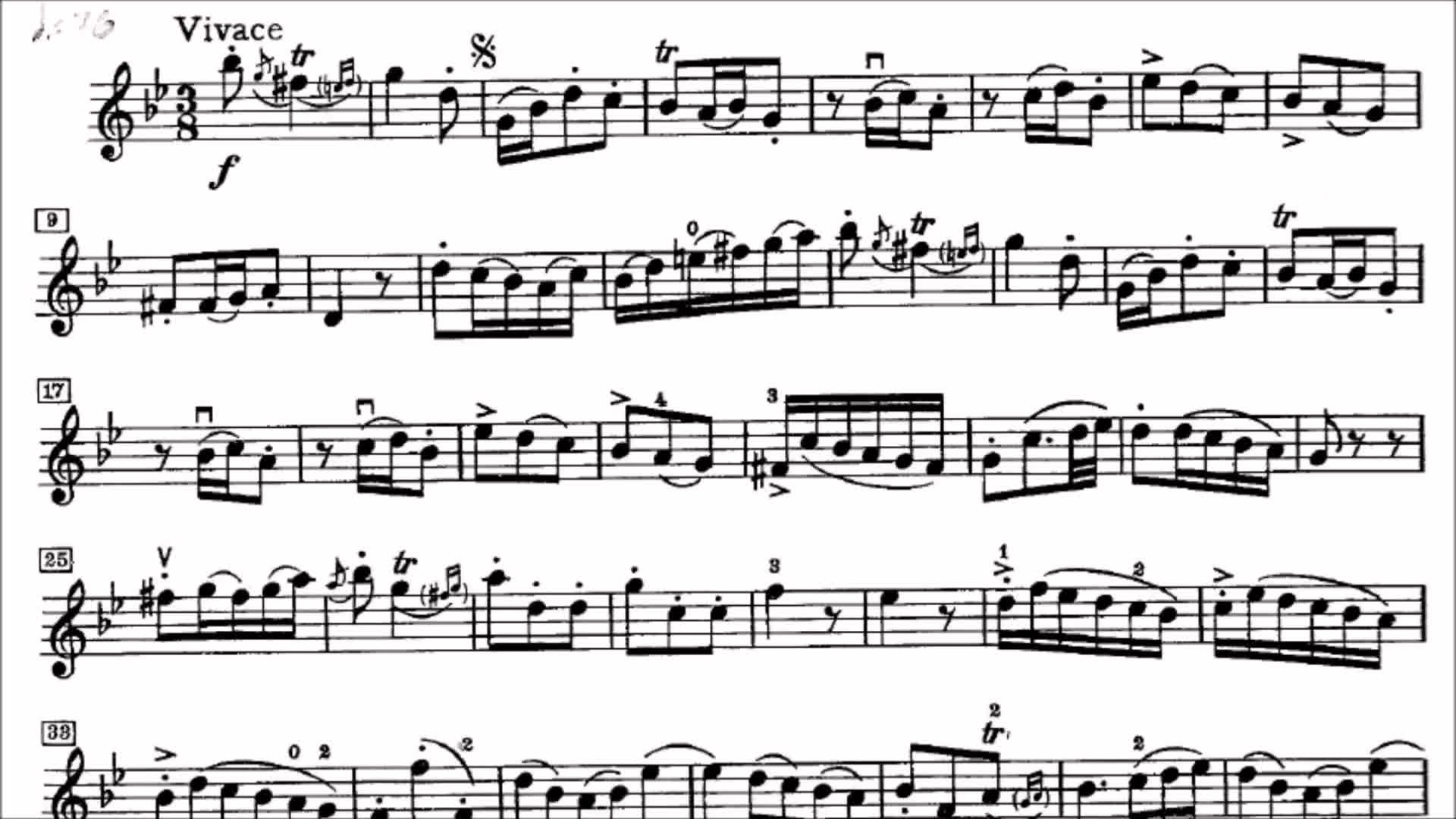 搬运泰勒曼卡农奏鸣曲选段单簧管版canonicsonata26twv40119iiivivace