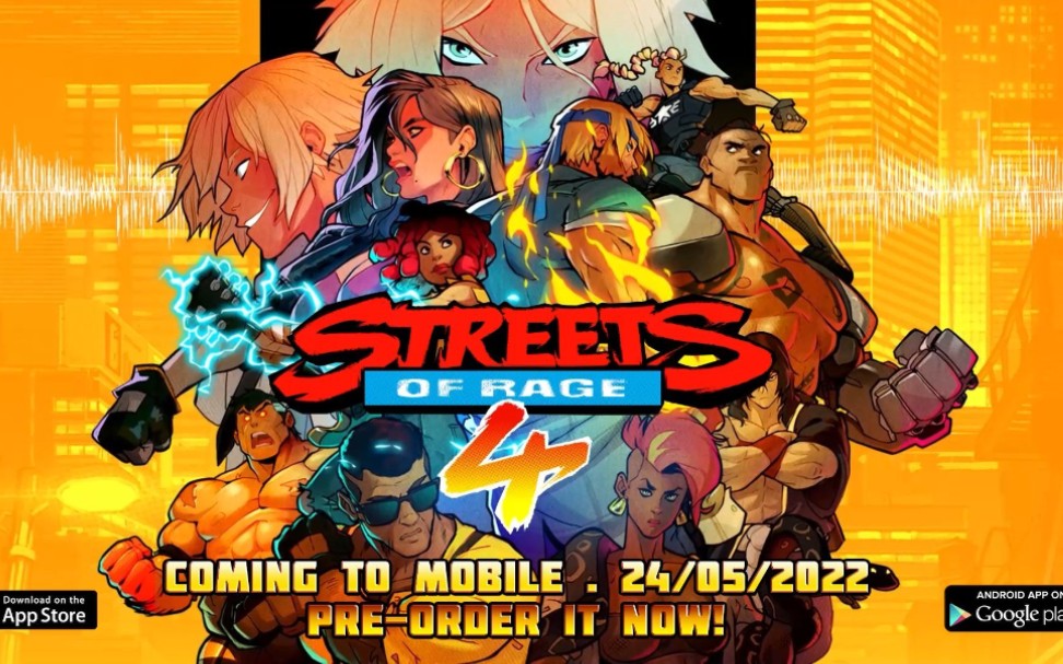 [图]世嘉:怒之铁拳4(Streets of Rage 4)5月24日发布双移动平台售价7.99美元，以买断制方式进行发售。