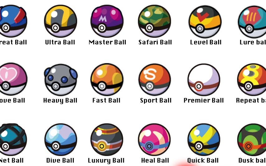 【精灵宝可梦剑&盾】获得全部甘果球&梦境球,究极球,大师球