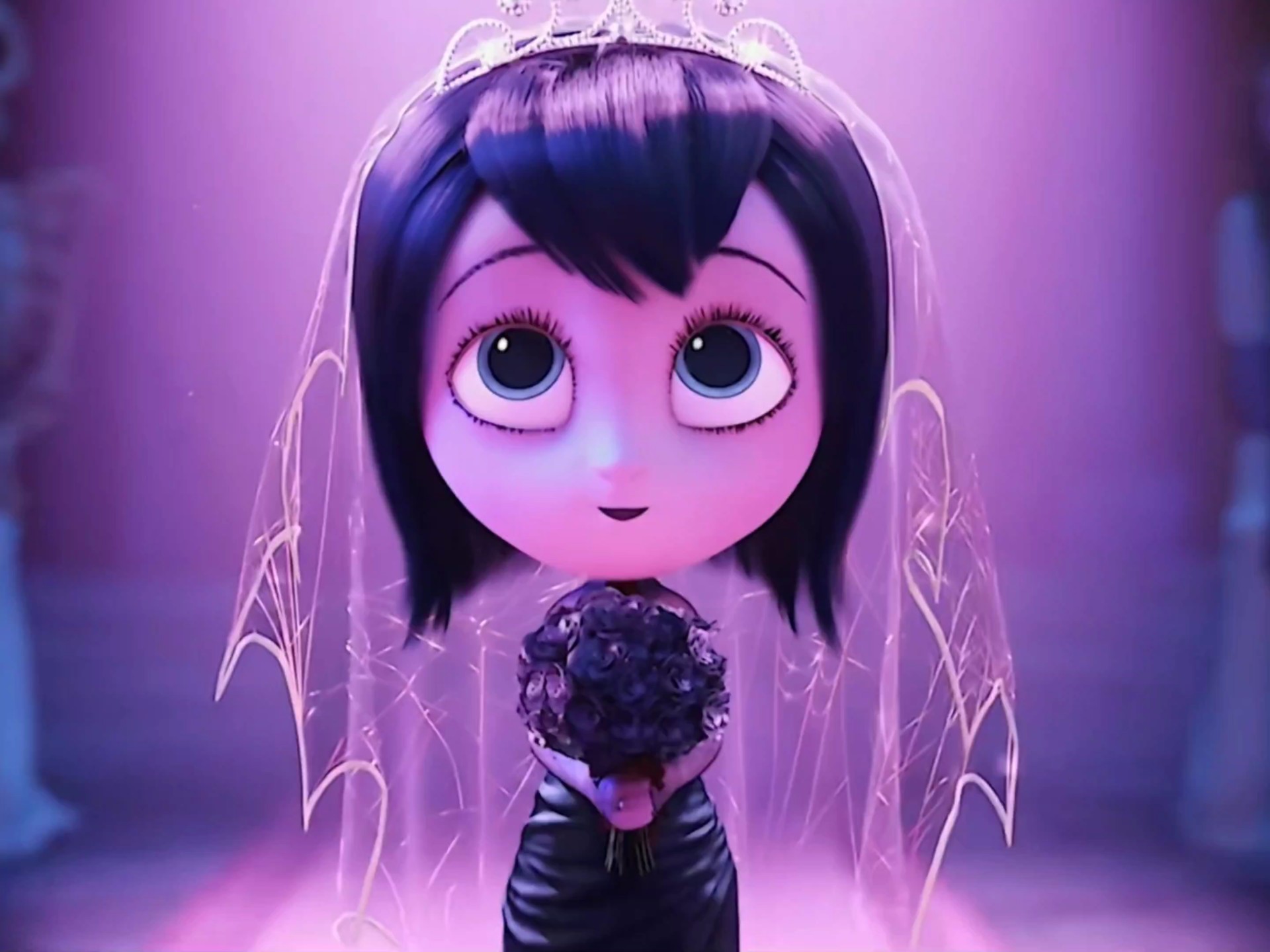 德古拉把所有的爱和耐心都给了宝贝女儿 #精灵旅社