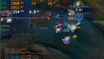 RTX3090水神玩4K分辨率下的LOL，豪取五杀无极剑圣