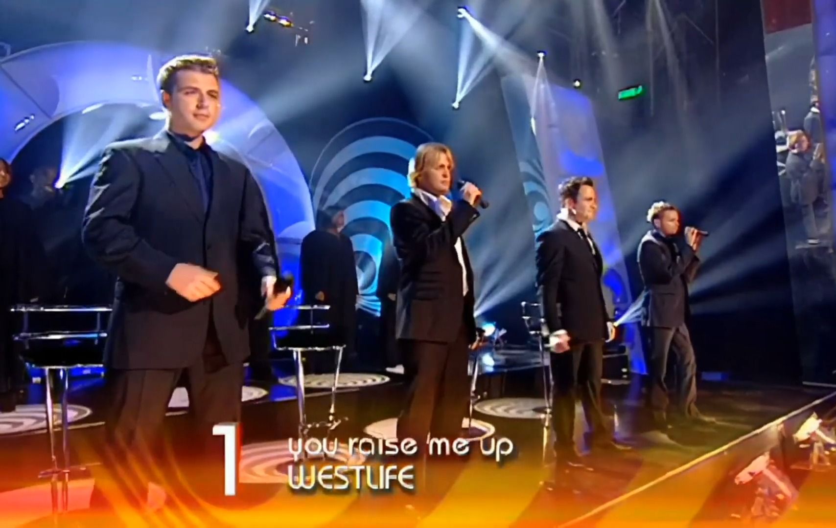 [图]【西城经典】Westlife - You Raise Me Up (Live 2005.10.30 TOTP UK)