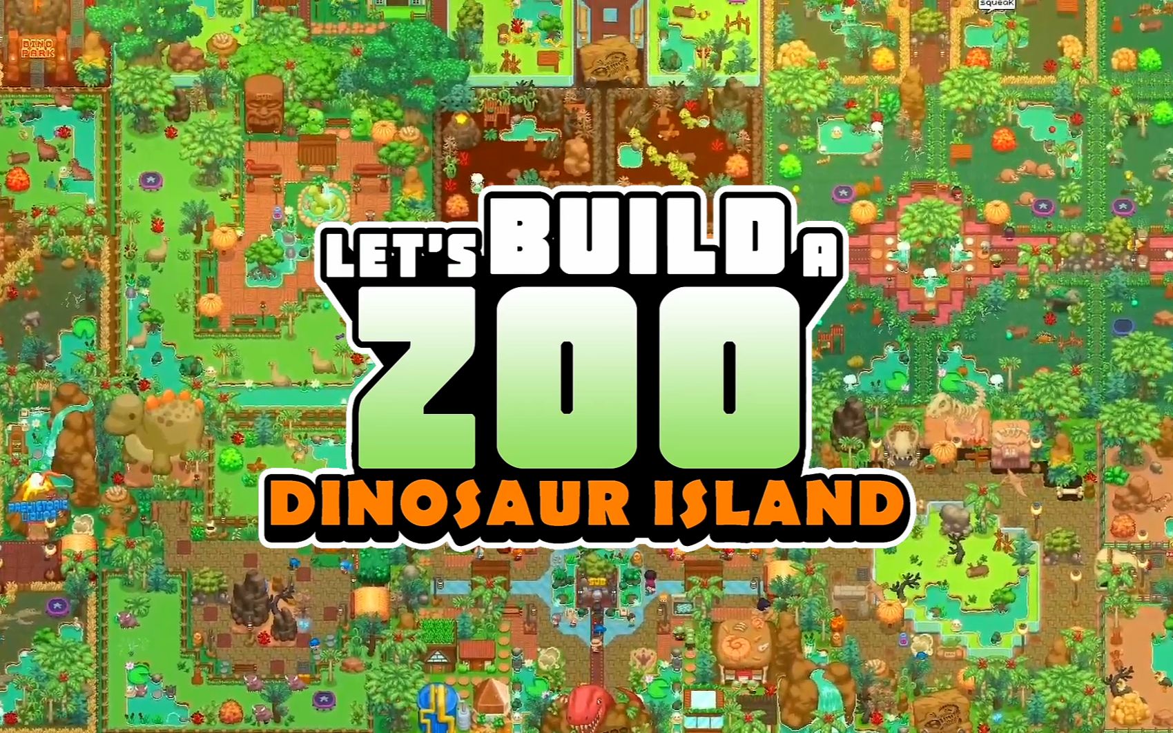 [图]模拟经营游戏《Let's Build a Zoo》全新DLC“恐龙岛”将于5月27日推出（Let's Build a Zoo: Dinosaur Island）