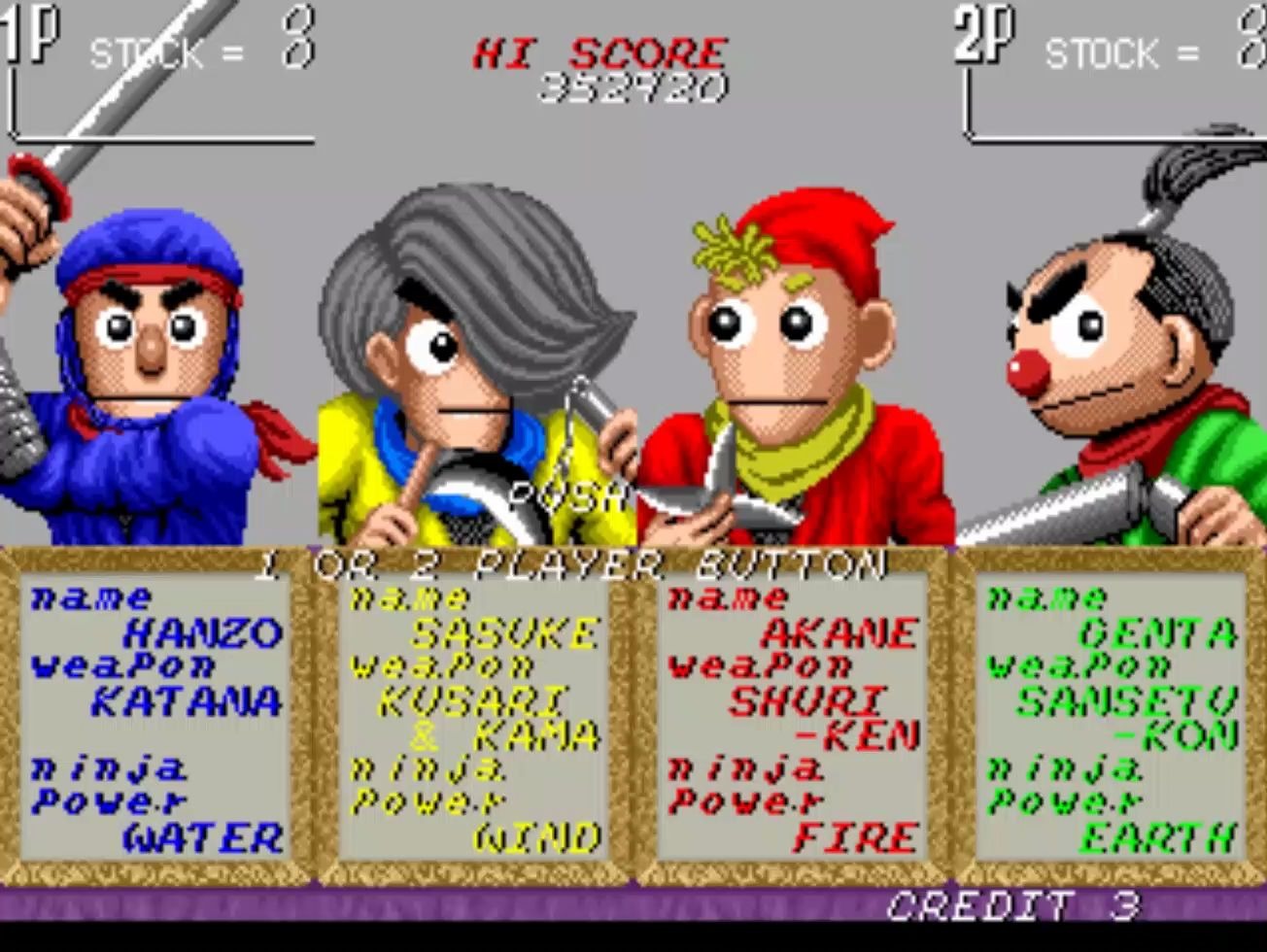 超冷门的街机【忍者小子the ninja kids】_哔哩哔哩_bilibili