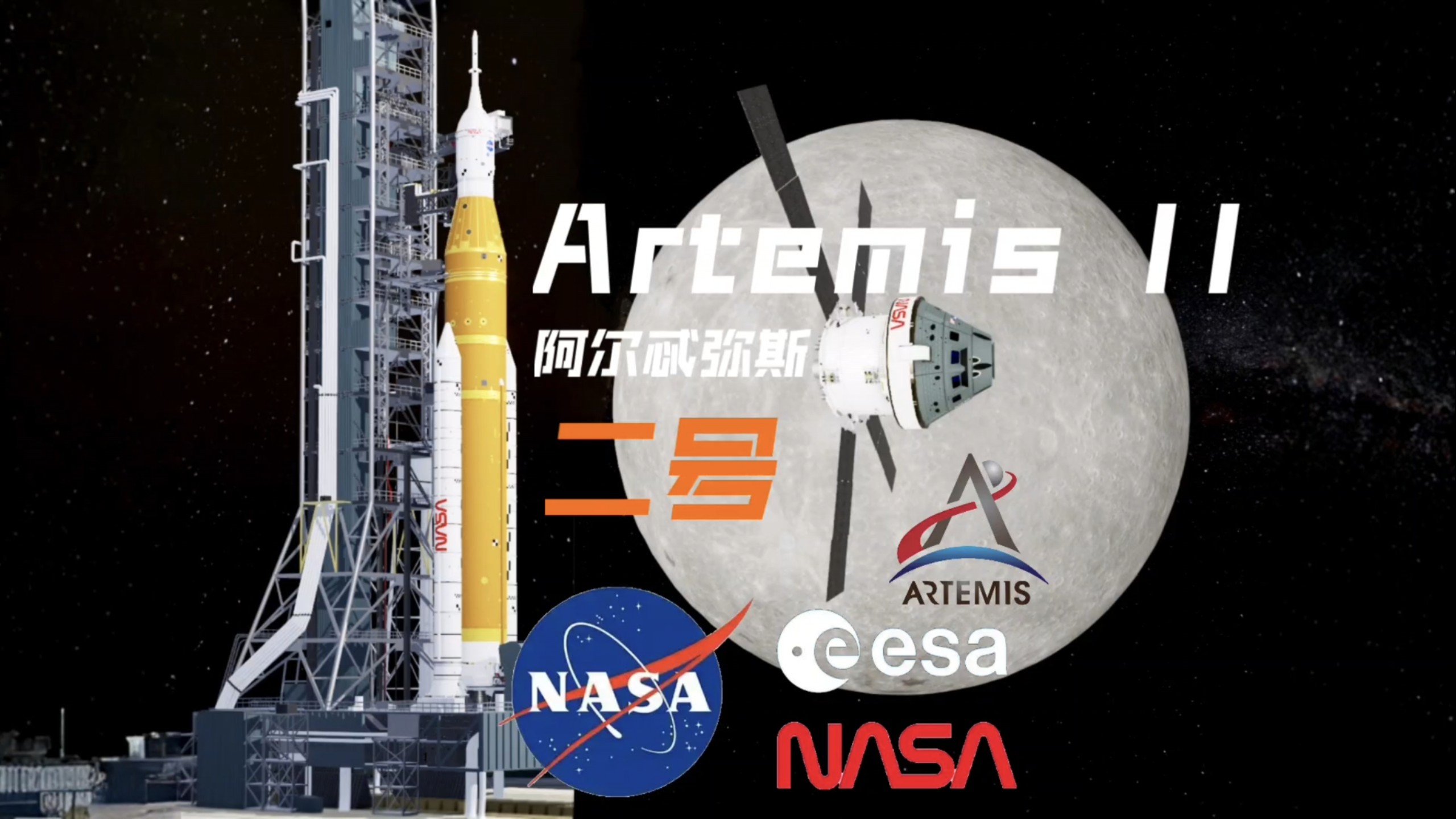 星槎渡深穹!从发射到返回：阿尔忒弥斯2号任务模拟，美国2026年再探月球。
