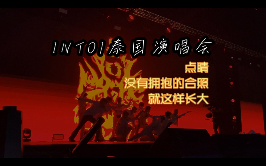 [图]【INTO1】泰国演唱会饭拍现场混剪 《点睛》《没有拥抱的合照》《就这样长大》《INTO1》什么是CPOP？这才是