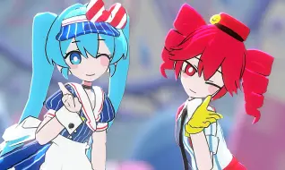 Descargar video: 【催眠术/初音ミク&重音テト】🎈爱派Dancehall🎈【MMD】