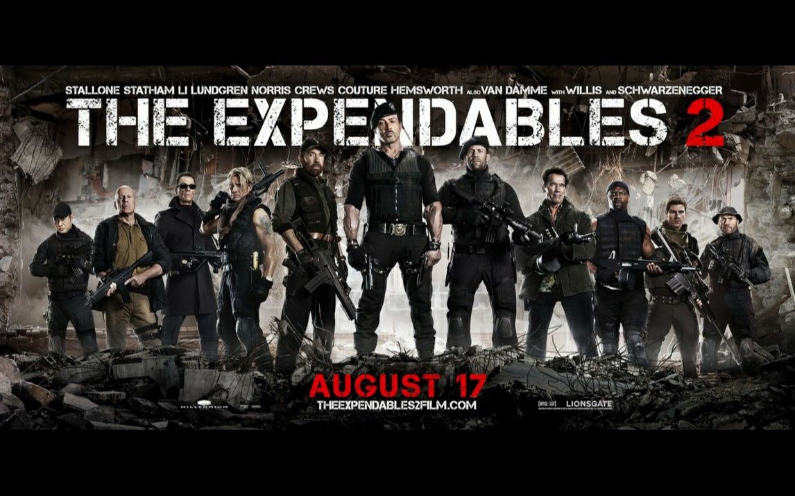 [图]《THE EXPENDABLES 2》TRAILERS 《敢死队 2》预告片集 2012