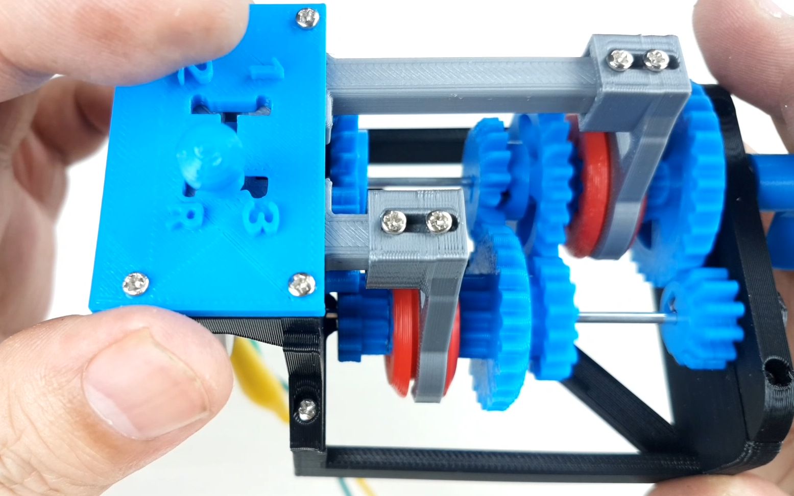 用3D打印机做出一个变速箱模型,看看手动挡汽车的机械原理是什么哔哩哔哩bilibili